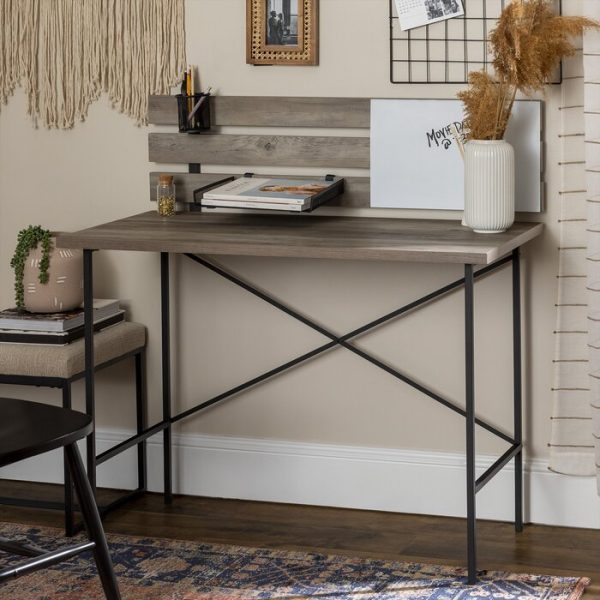 Bàn làm Việc Khung Thép Thiết Kế Đơn Giản